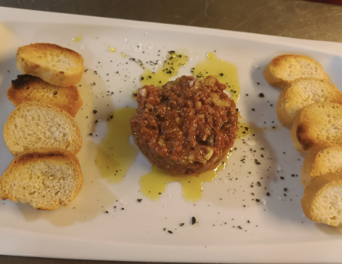 Tartar de carne